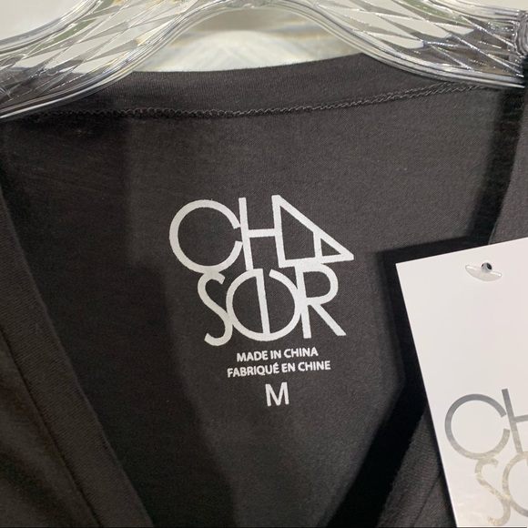 CHASER US tour tiger graphic paint splatter T-shirt short sleeve neon medium new - Picture 4 of 7